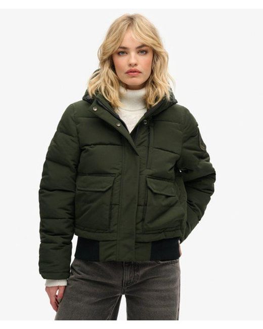Superdry Green Everest Bomber Jacket