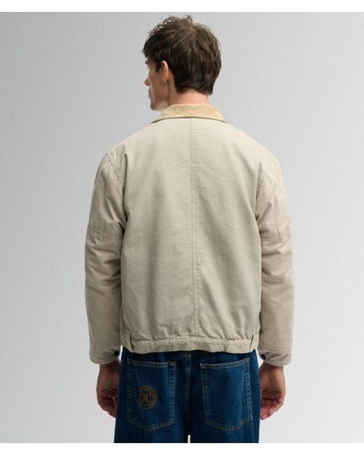 Superdry Natural & Co Carhartt Reworked Collared Jacket for men