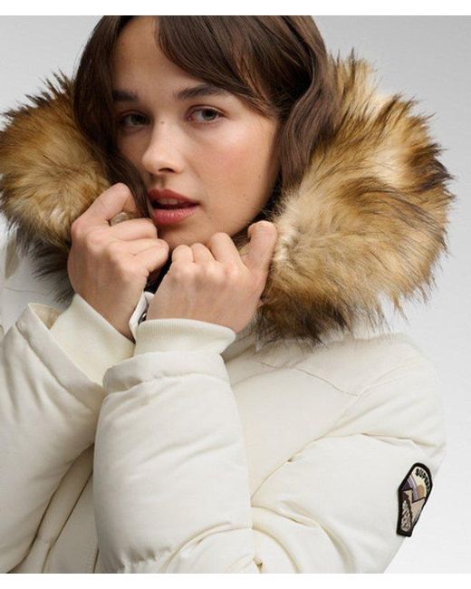 Superdry Gray & Co Everest Hooded Bomber Jacket