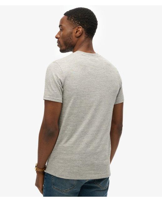 Superdry Gray & Co Classic Vintage Logo T-shirt for men