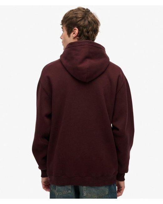 Superdry Brown & Co Oversized Hoodie for men