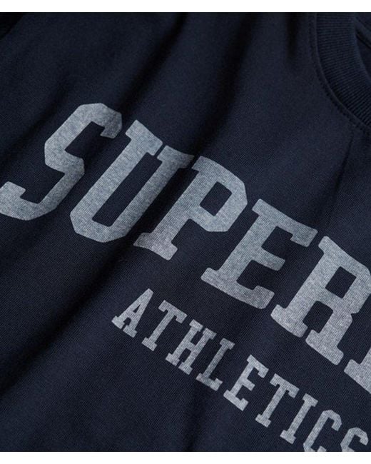 Superdry Blue & Co Athletic Essentials Oversized T-shirt