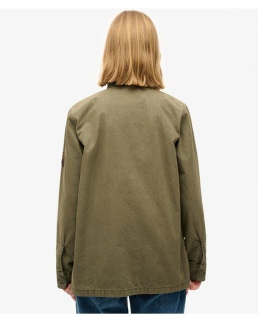 Superdry Green & Co Military Overshirt