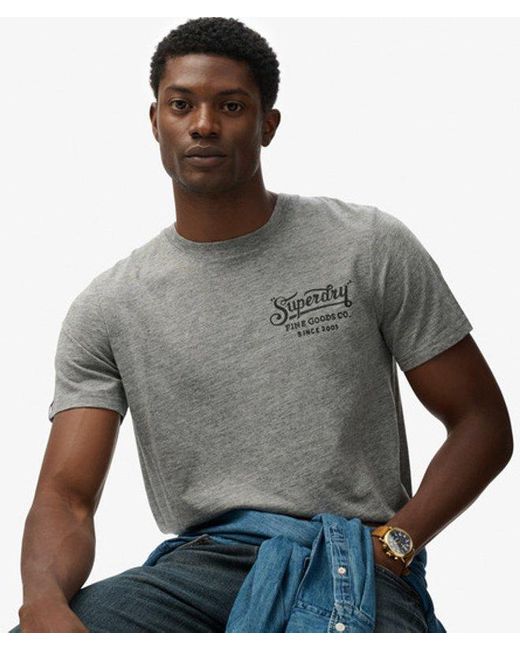 Superdry Gray & Co Outdoor Co T-shirt for men