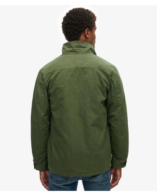 Superdry Green & Co Military Overshirt Jacket for men