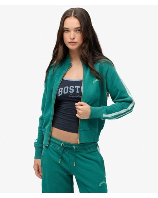 Superdry Green & Co Essential Logo Track Top
