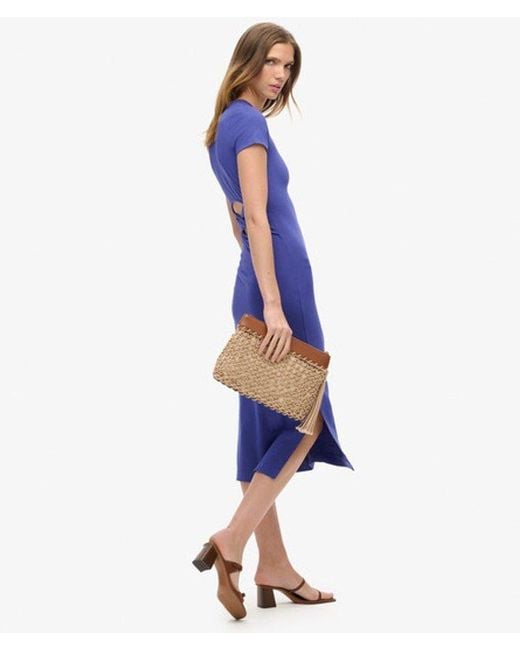 Superdry Blue & Co Midi T-shirt Dress