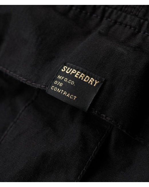 Superdry Black & Co Cargo Shorts