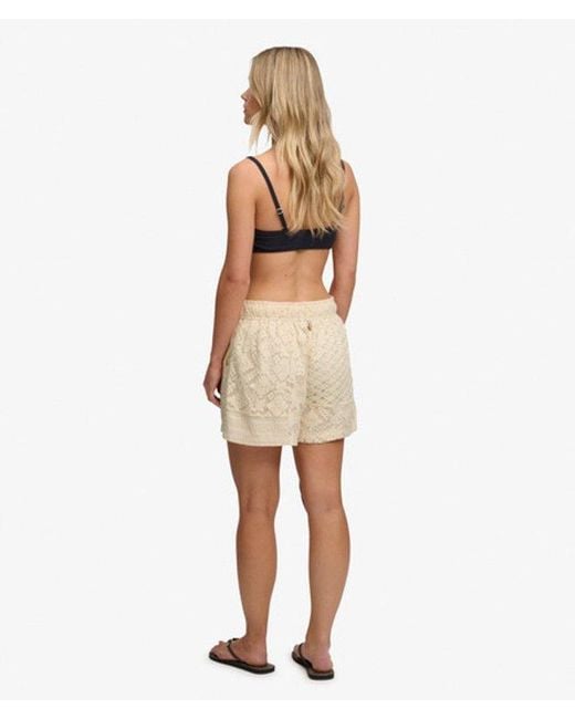 Superdry Natural Lace Beach Short