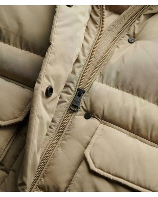 Superdry Green & Co Short Duvet Puffer Jacket