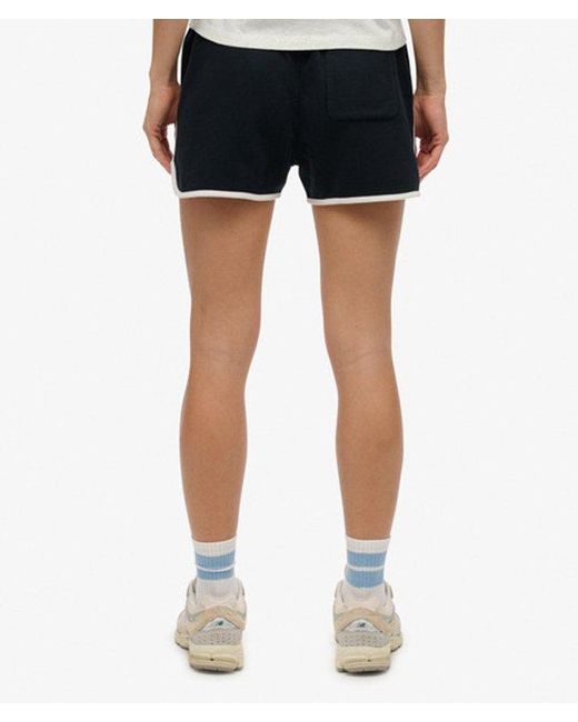 Superdry Athletic Essentials Retroshort in het White