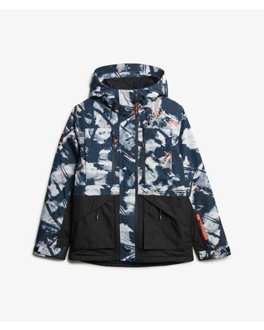 Superdry Blue & Co Ultimate Freestyle Ski Jacket for men