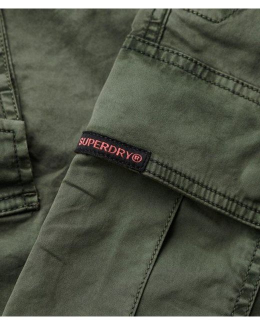 Superdry Green & Co Low Rise Straight Cargo Pants