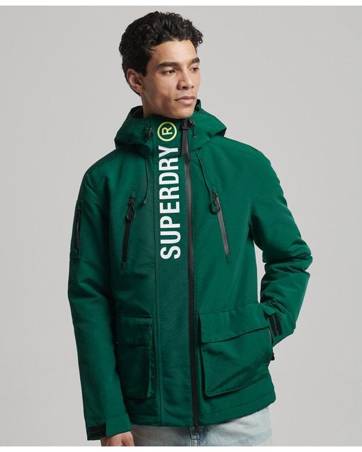 Superdry Ultimate Sd Windcheater Jacket Green / Green/optic for Men | Lyst
