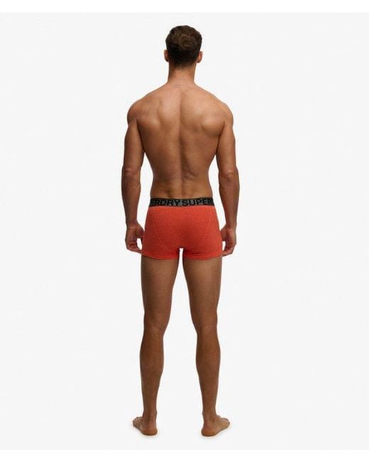 Superdry Red & Co Trunk Triple Pack for men