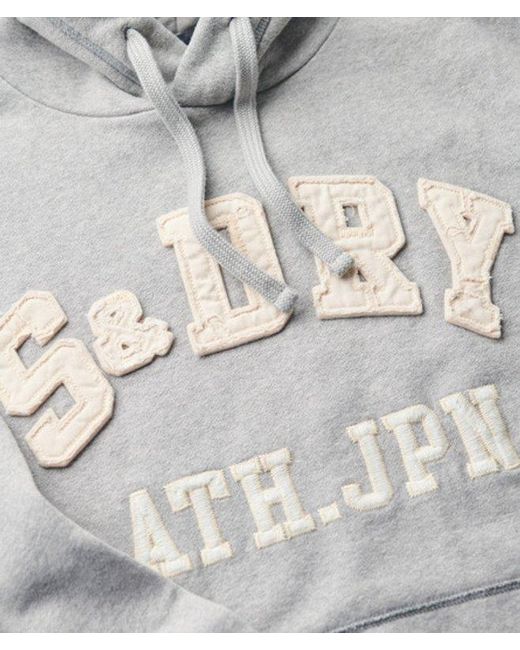 Superdry Natural & Co Vintage Athletic Hoodie for men