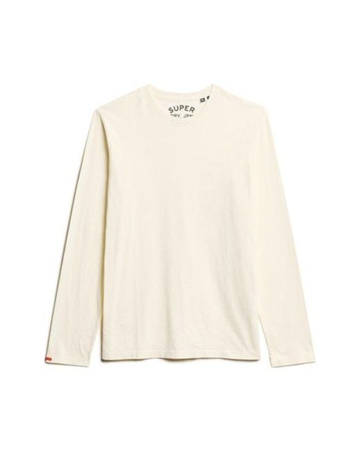 Superdry White Classic Essential Top for men