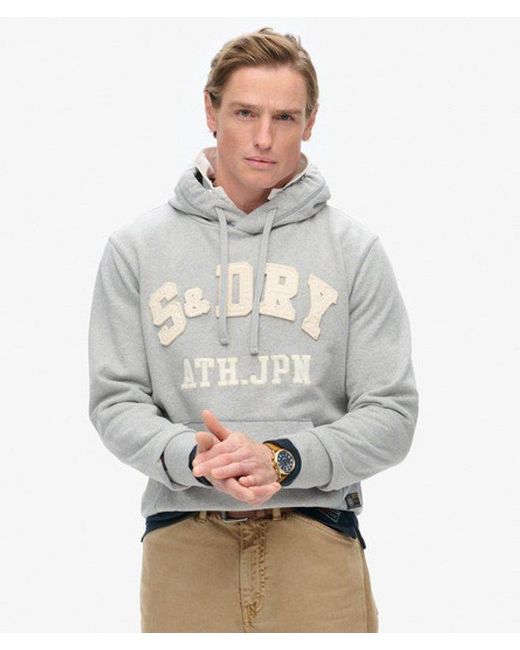 Superdry Natural & Co Vintage Athletic Hoodie for men