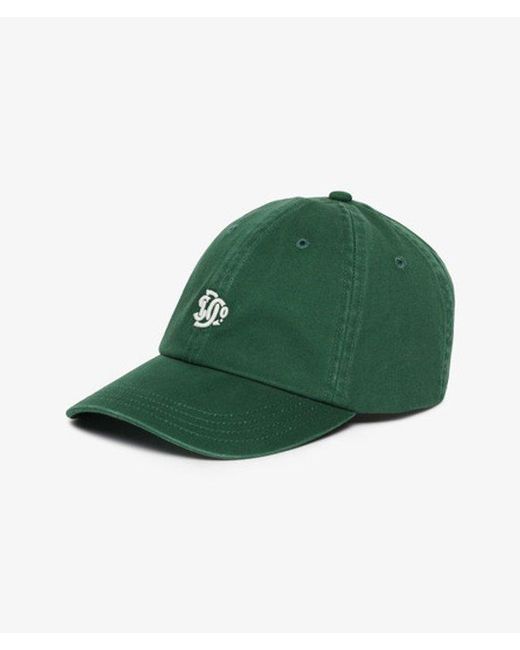 Superdry Green & Co Sd Embroidered Baseball Cap