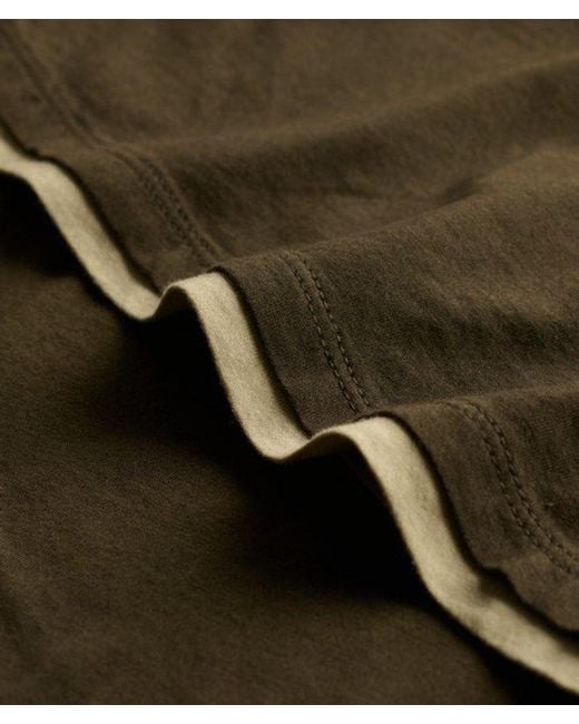Superdry Gray Bench X & Co Bench Fitted Long Sleeve Layer Top