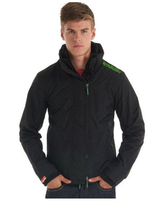 Superdry Green Technical Windcheater /Lime for men