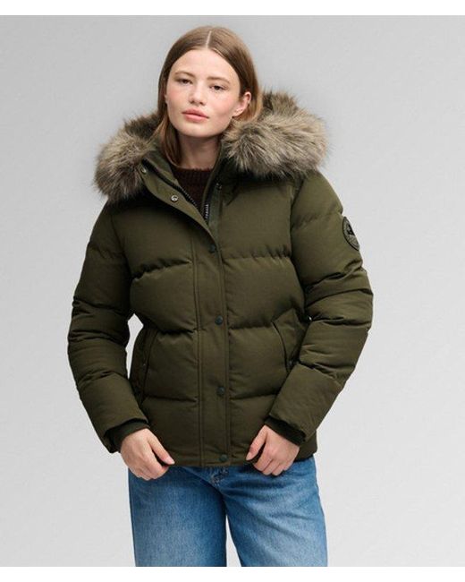 Superdry Green & Co Everest Classic Puffer Jacket