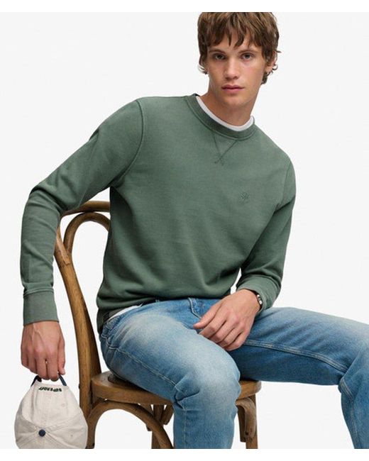 Superdry Green & Co Classic Essential Sweatshirt for men