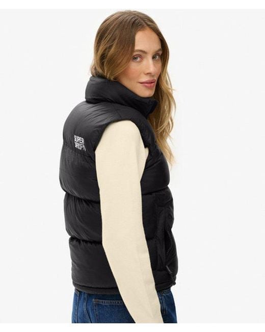 Superdry Blue Tech Padded Gilet