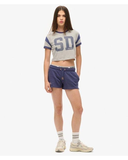 Superdry Gray & Co Essential Logo Shorts