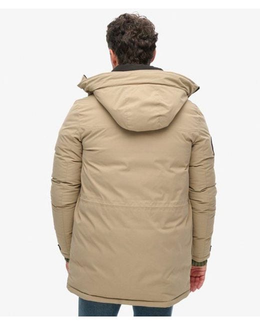 Superdry Natural & Co City Padded Parka Coat for men