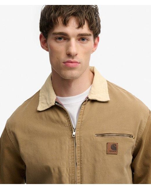 Superdry Green & Co Carhartt Reworked Collared Jacket for men