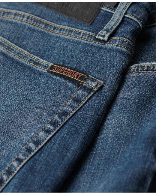 Superdry Blue Vintage Skinny Jeans for men