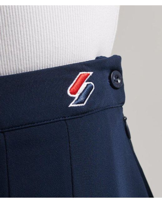 Superdry Blue Code Essential Tennis Skirt