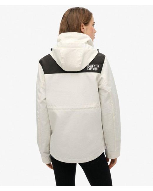 Superdry Natural & Co Colour Block Ultimate Windbreaker Jacket