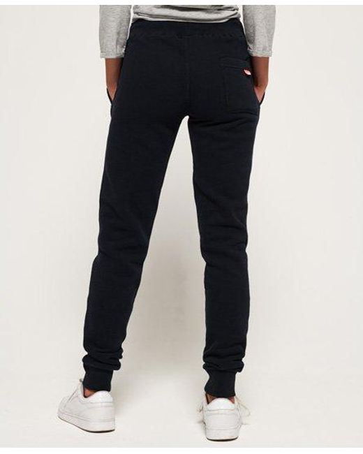 Superdry White Track & Field Joggers Eclipse