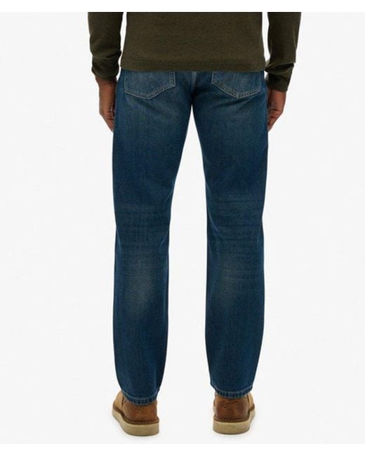 Superdry Green The Merchant Store - Straight Jeans for men