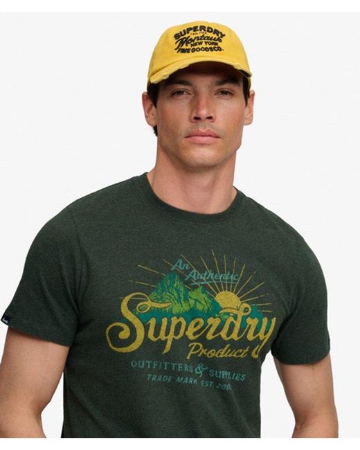 Femme Casquette De Baseball Vintage Applique Taille: 1Taille Superdry en coloris Yellow