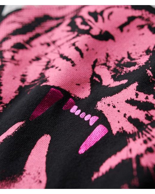 Superdry Black & Co Lo-fi Rock Graphic T-shirt