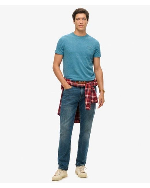 Superdry Blue & Co Essential Logo T-shirt for men