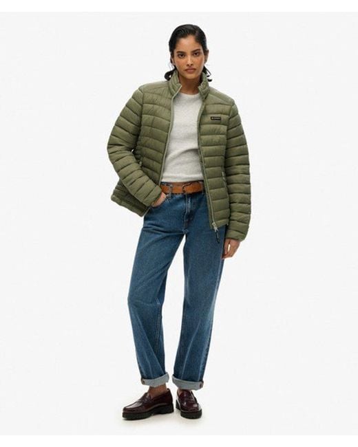 Superdry Green Fuji Lite Padded Jacket