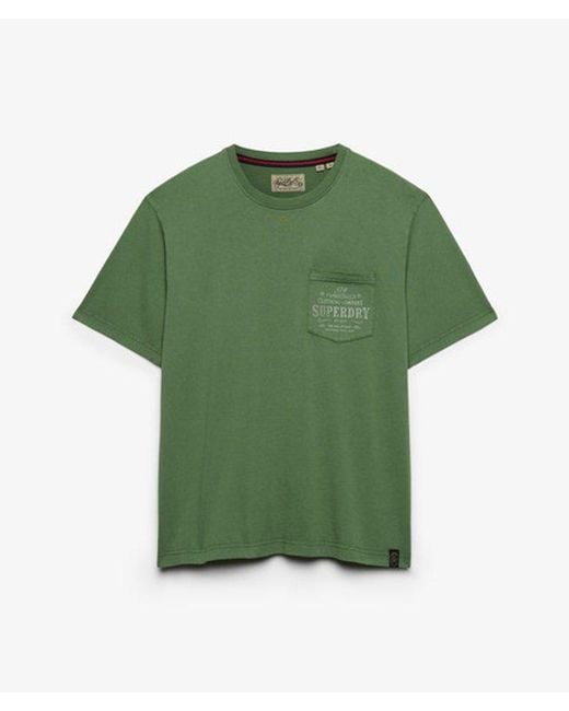 Superdry Green & Co Trade Loose T-shirt for men