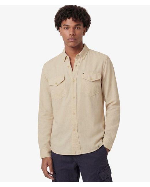 Superdry Natural & Co The Merchant Store- Lite Long Sleeve Shirt for men
