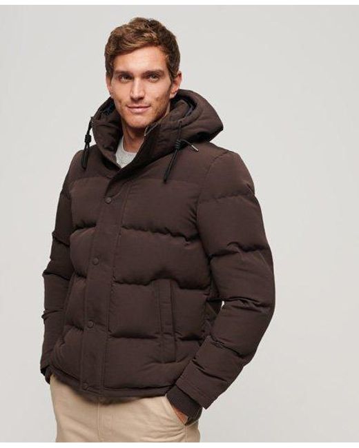 Superdry puffer top jackets mens
