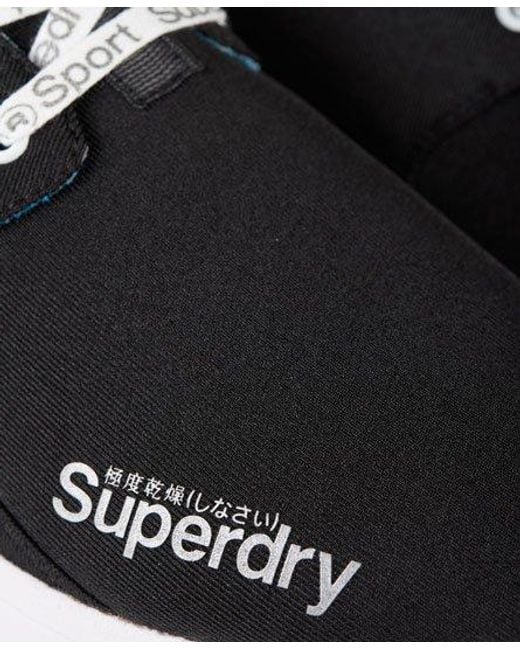 Superdry Blue Scuba Runner Trainers for men