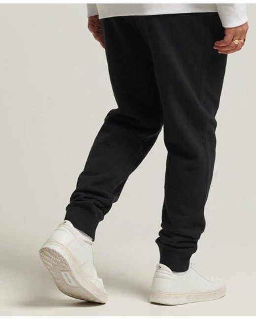 Superdry Black Code Classic Chenille Joggers for men