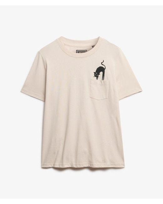 Superdry Natural Psychic Readings Relaxed T-shirt