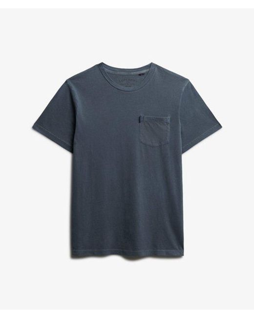 Superdry Blue & Co Classic Essential Pocket T-shirt for men