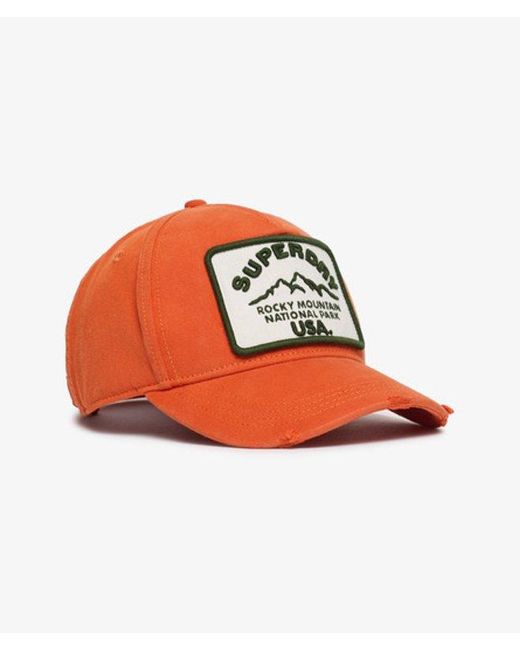 Femme Casquette Camionneur À Logo Graphique Taille: 1Taille Superdry en coloris Orange