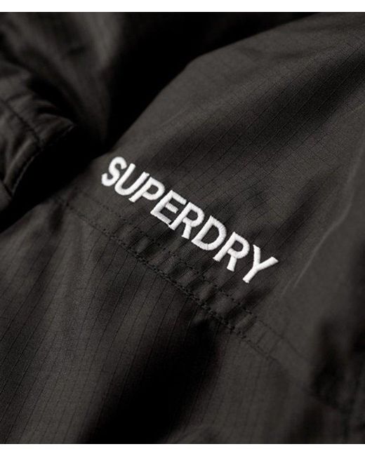 Veste code sd-windcheater Superdry en coloris Black