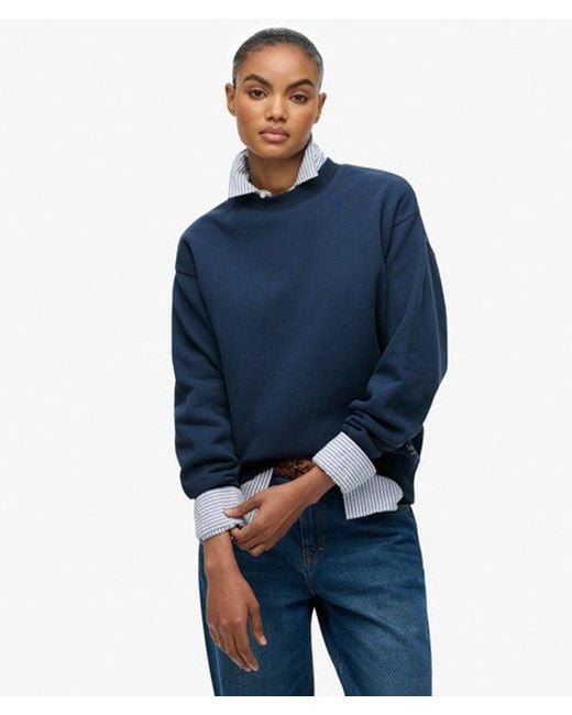 Superdry Blue & Co Essential Logo Sweatshirt